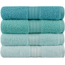 Set prosoape de baie Rainbow Tropical, 50x90 cm, 100% bumbac, 4 bucati