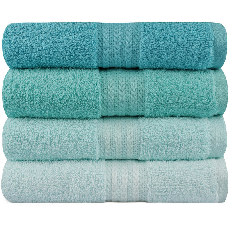 Set prosoape de baie Rainbow Tropical, 50x90 cm, 100% bumbac, 4 bucati