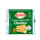 President Branza topita Cheddar sandwich, felii 200g