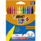 Plastifizierte Wachsstifte BIC Kids Plastidecor, 12 Farben