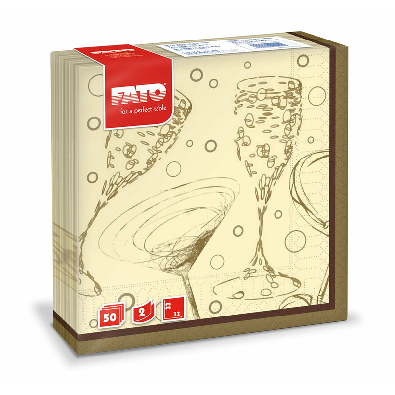 Fato Brindisi Servetele de masa 33x33 cm, 2 straturi, 50 buc./pachet