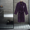 Beverly Hills Polo Club Bademantel, 100 % Baumwolle, M/L, lila