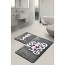 Chilai Set 2 covorase de baie Look, gri