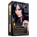 LOreal Paris Preference trajna boja za kosu P12 Seoul, intenzivno plavkasto crna, 174 ml