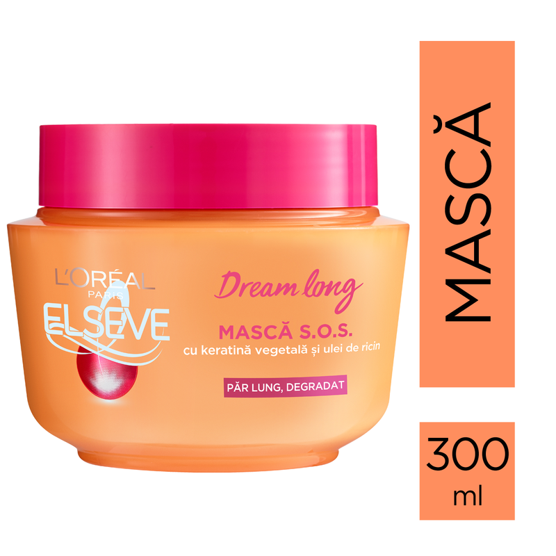 Elseve Dream Long Masca S.O.S. pentru par lung, degradat, 300 ml