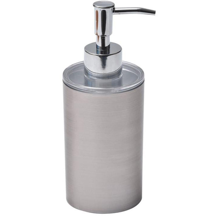 Dozator de sapun lichid cu aspect metalizat, 330ml