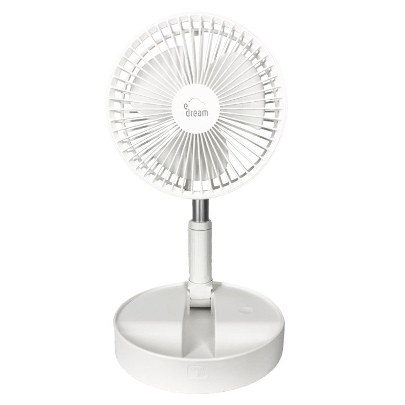 Ventilator portabil cu acumulator Nomad-Fan-WH, alb