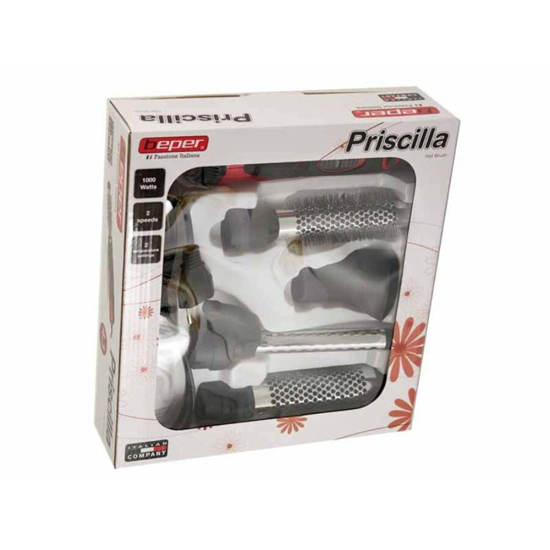 Beper Perie de par multifunctionala 40.989, 2 viteze, 2 niveluri de temperatura, cablu pivotant, 1000W