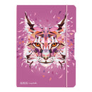 Caiet my.book Flex A5 40 file, punctat, motiv Wild Animals Lynx