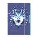 Herlitz Mapa cu elastic A3, motiv Wild Animals Wolf