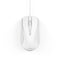 Оптички миш Хама са жицом "МЦ-200", 3 дугмета, бела