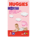 Huggies Pants Mega No.3 Pannolini per ragazze, 58 pz