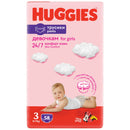 Huggies Pants Mega No. 3 Girl diapers, 58 pcs