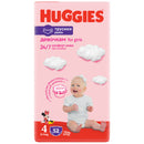 Huggies Pants Mega No. 4 Girl diapers, 52 pcs