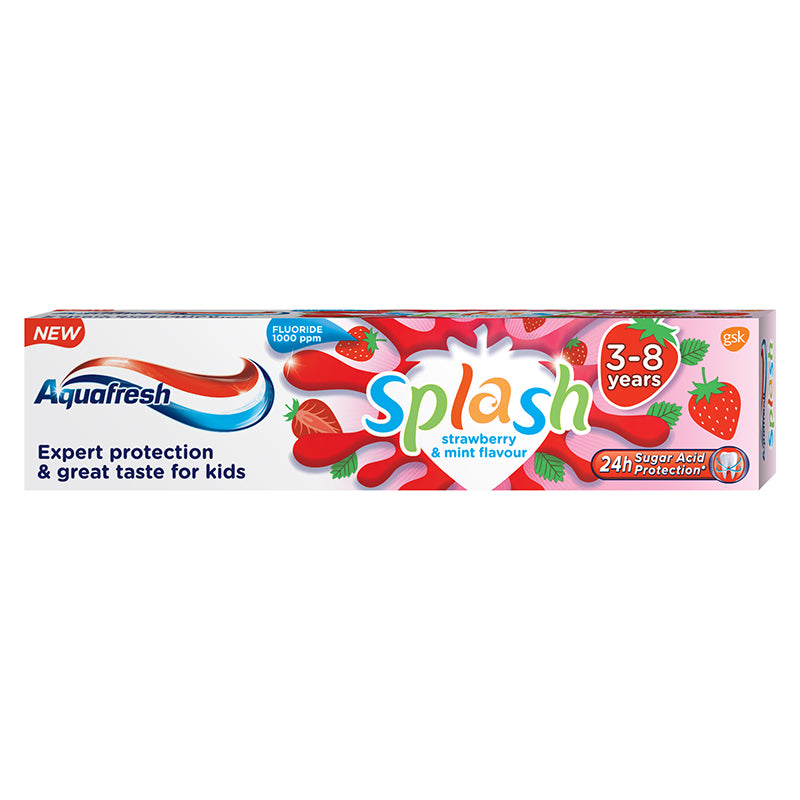 Aquafresh Splash 50ml 3-8ani