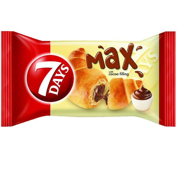 ７days AI 7 days max croissant cu umplutura de cacao 85 gr. – Remarkt Oferte