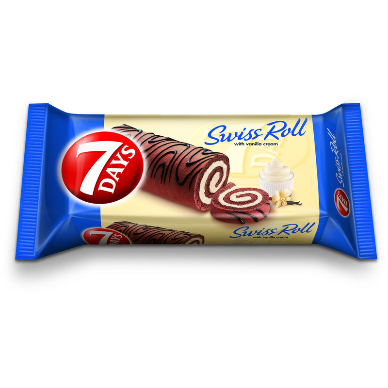 7 Days rulada elvetiana cu umplutura cu aroma de vanilie 200gr