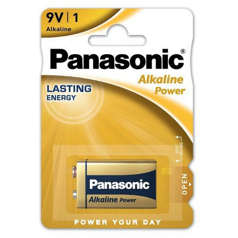 Baterie alcalina 9V, 6LF22, Panasonic Alkaline Power, blister 1 baterie