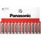 Panasonic Zinc-Carbon AA batteries, 12 pieces