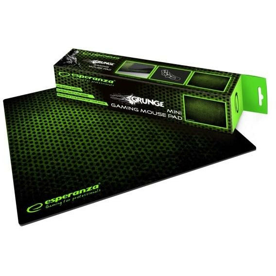 Mouse pad gaming Esperanza EGP101G, 25x20 cm, verde