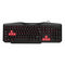 Tastatur Gaming Esperanza EGK201R Tirions, USB, schwarz / rot