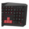 Keyboard Gaming Esperanza EGK201R Tirions, USB, fekete/piros