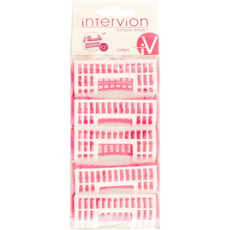 Intervion Bigudiuri din plastic, set 5 bucati