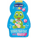 On Line Kids Bubble Gum Shampoo und Duschgel 250ml