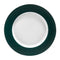Aura Green porcelain dessert plate, 19 cm, green