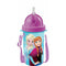 Bidon pentru apa cu pai Disney Frozen Pink, 400ml