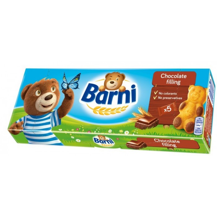 Barni Prajituri cu crema de ciocolata 150g