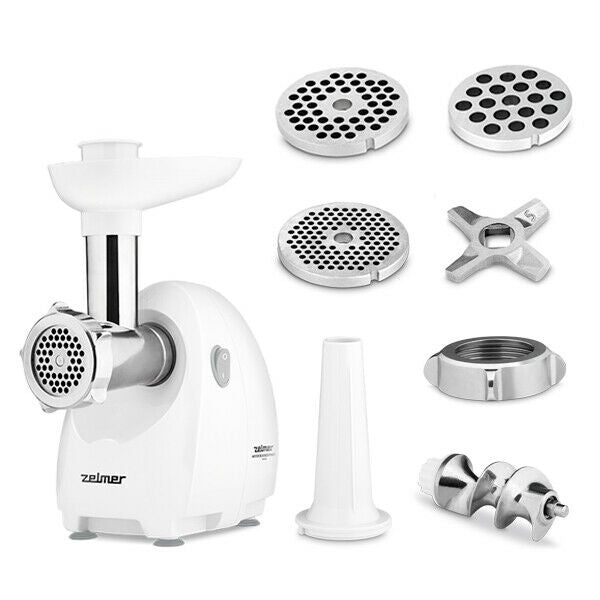 Zelmer Masina de tocat carne ZMM4080B, 1900W, alb