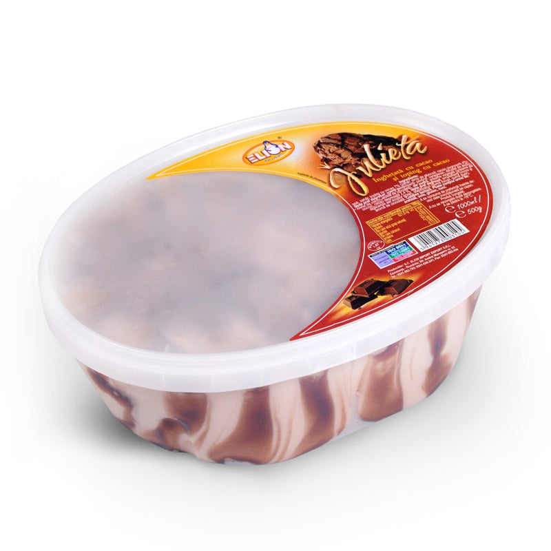 Julieta Inghetata cu cacao si topping cu cacao 1000ml