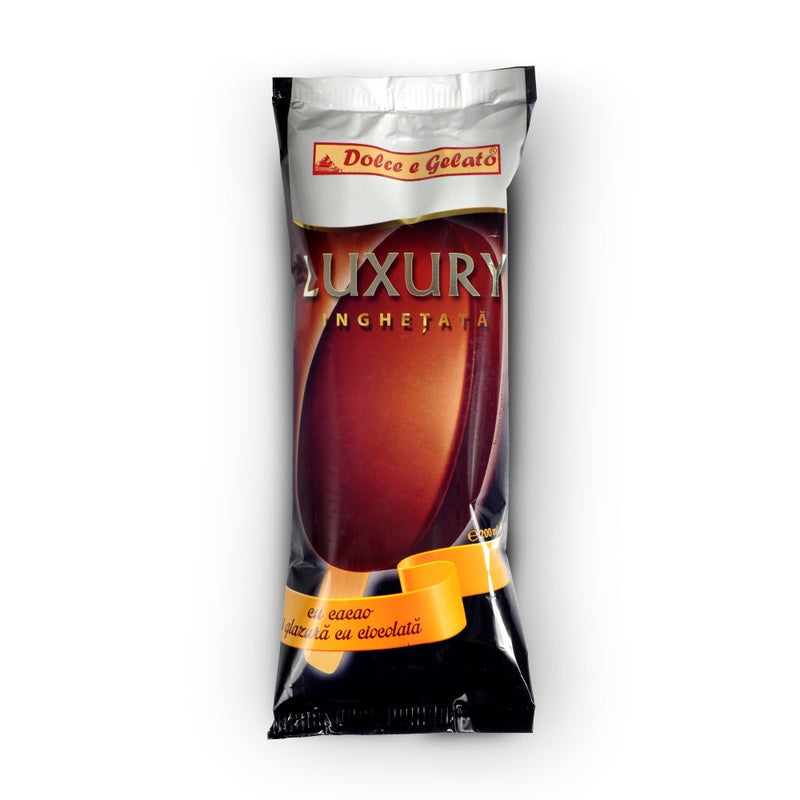 Dolce e Gelato Luxury Inghetata cu cacao si glazura cu ciocolata 200ml