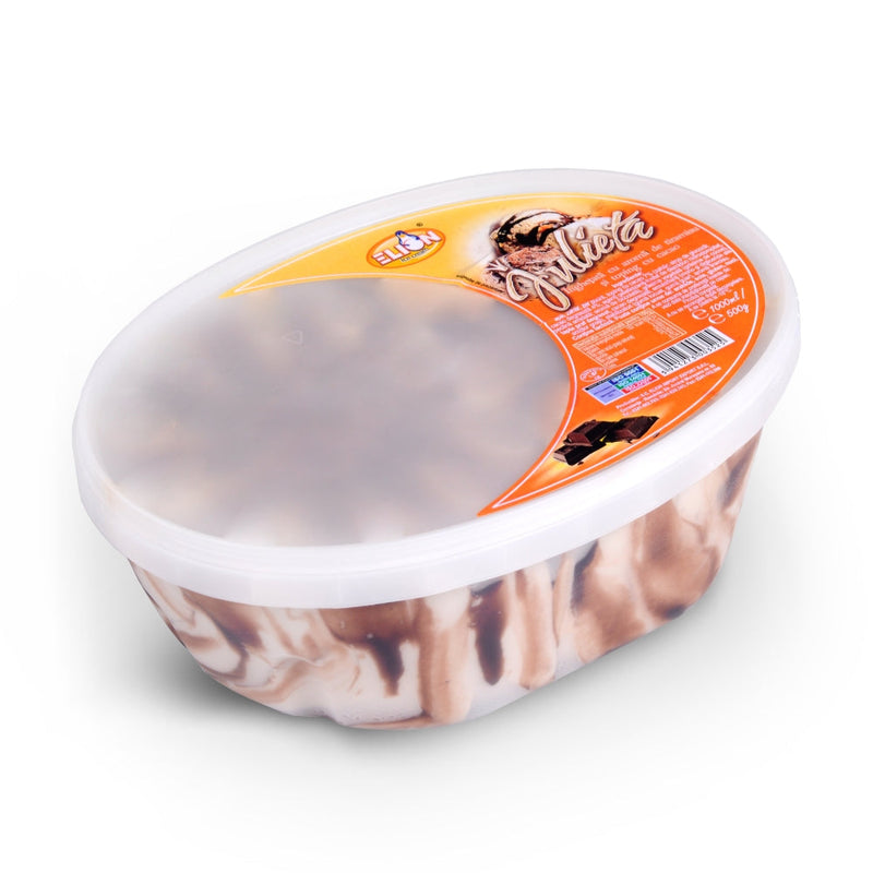 Julieta Inghetata cu aroma de tiramisu si topping cu cacao 1000ml