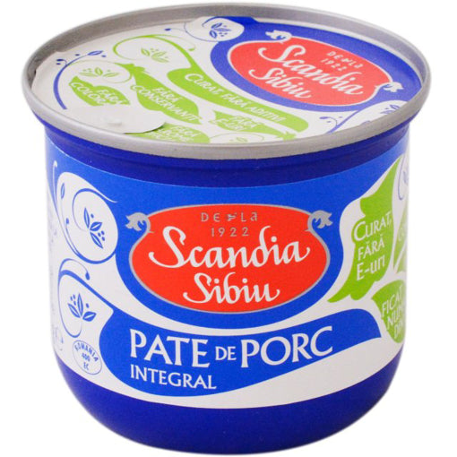 Scandia Sibiu pate integral de porc 200g