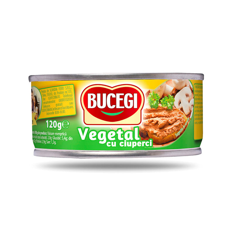 Bucegi pate vegetal cu ciuperci 120g