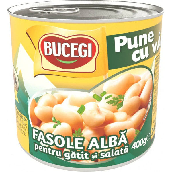 Bucegi Fasole alba pentru gatit si salata 400g