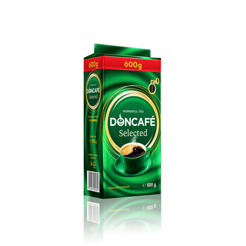 Doncafe Selected cafea prajita si macinata 600g