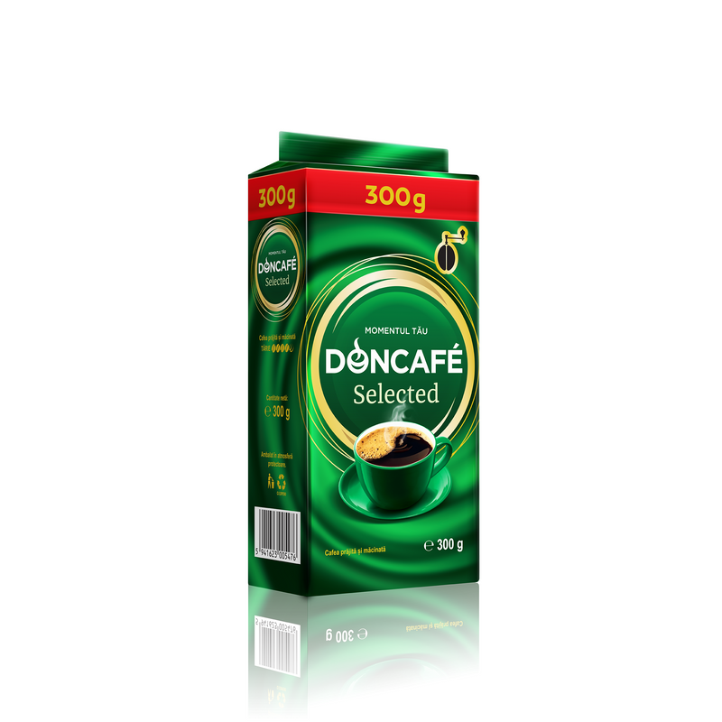 Doncafe Selected cafea prajita si macinata 300g