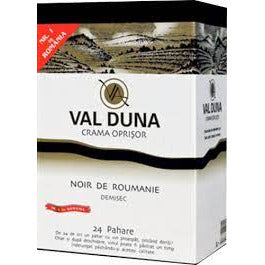 Val Duna Noir De Roumanie vin rosu demisec, 12.5% alcool, 3L