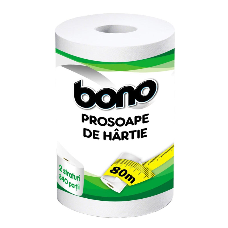 Prosoape de hartie Bono 2 straturi, 340 foi, 80m