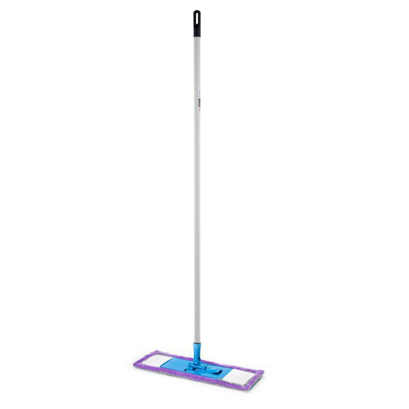 Oti Mop plat Economic cu microfibra si coada metalica, 120 cm
