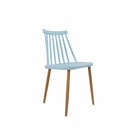 Scaun Moon albastru, 78x46x43 cm