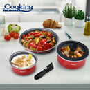Cooking by Heinner Set de gatit din aluminiu Salsa, 5 piese