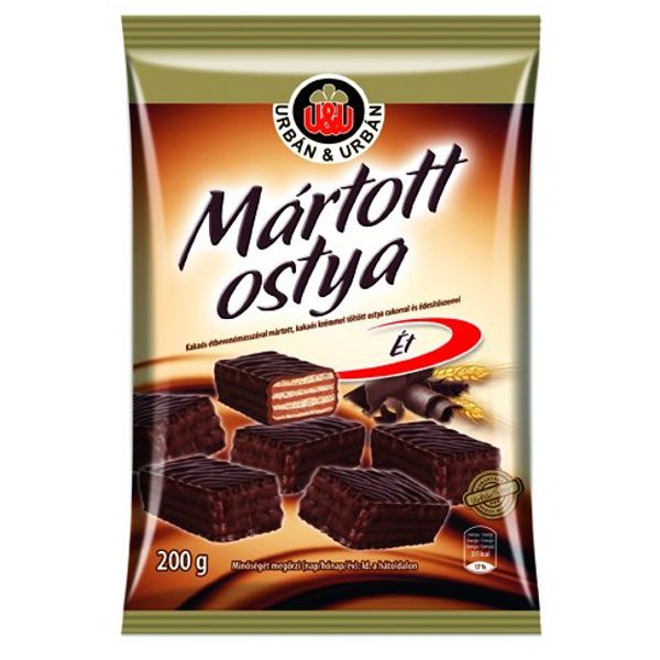 Urban Napolitane cu crema de cacao glazurate, 200g