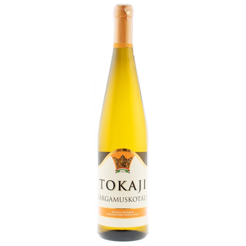 Tokaji Sargamuskotaly vin alb demidulce, 0.75L