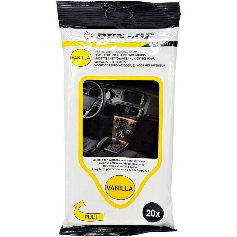 Dunlop Set lavete de curatare interior, 20 bucati