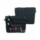 Pigna Penar etui dreptunghiular, model Ethno Canvas, 3 fermoare