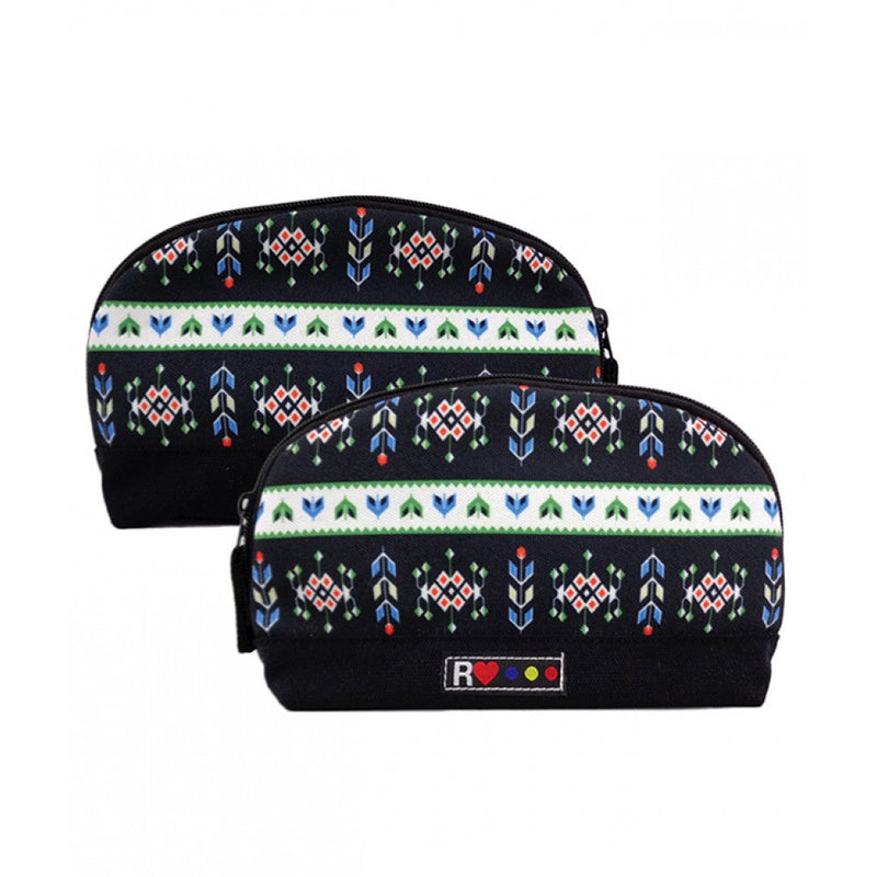 Pigna Mini geanta pentru cosmetica, model Ethno, 1 fermoar